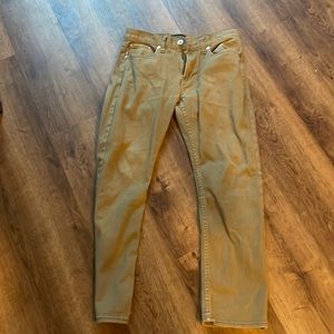 PACSUN, Slim Fit, W30xL30, Khaki, Slightly worn, great condition